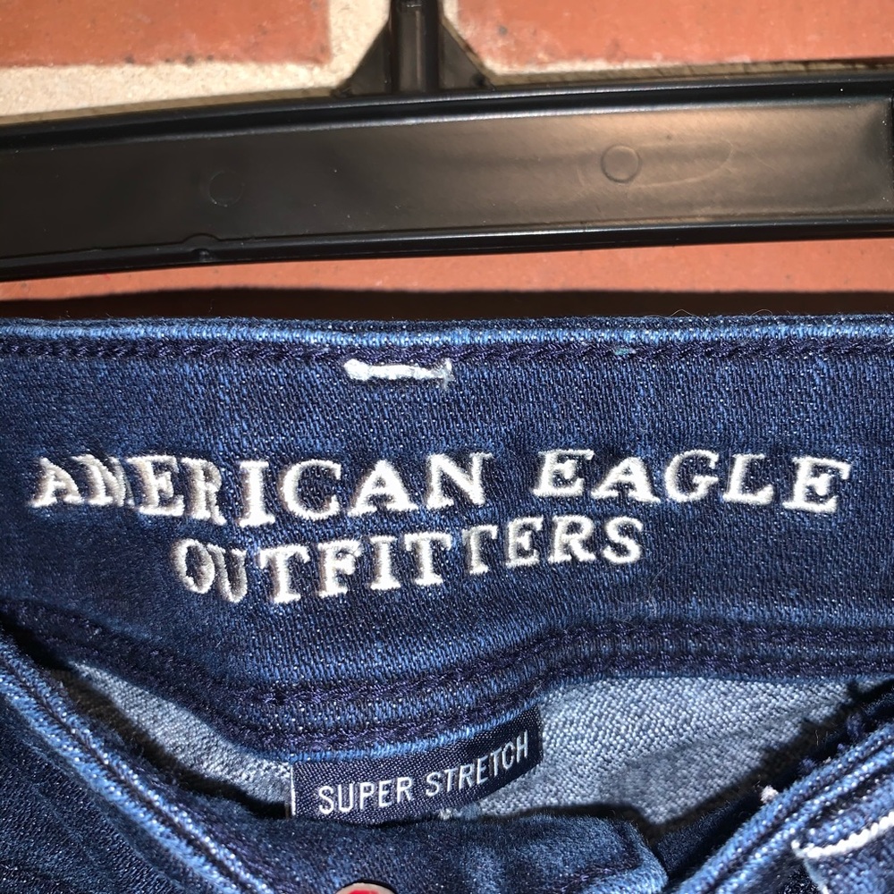 AEO | Super Stretch Kickboot Midrise Jeans - Picture 6 of 7